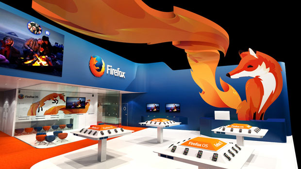 Mobile World Congress 2014 - Mozilla booth