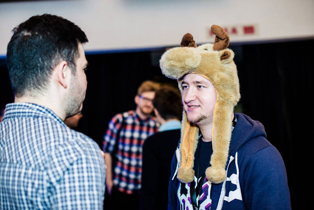 Meet.js Summit reindeer